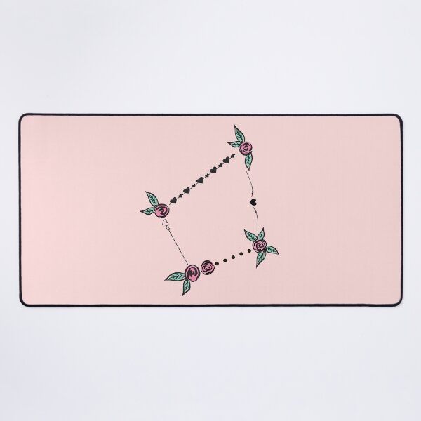 Item preview, Norma (Carpenter's Level) Constellation Roses and Hearts Doodle designed and sold by EndlessDoodles.