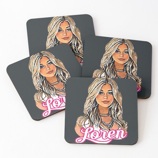 Item preview, Loren Gray Fan Art Portrait Illustration designed and sold by DamianWilkaty.