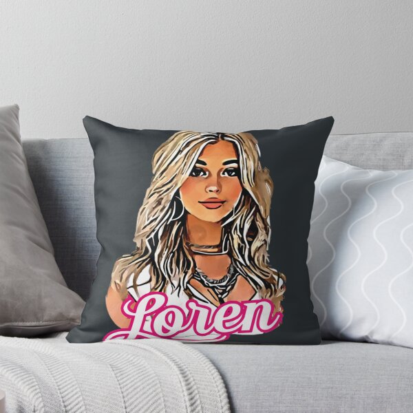 Item preview, Loren Gray Fan Art Portrait Illustration designed and sold by DamianWilkaty.