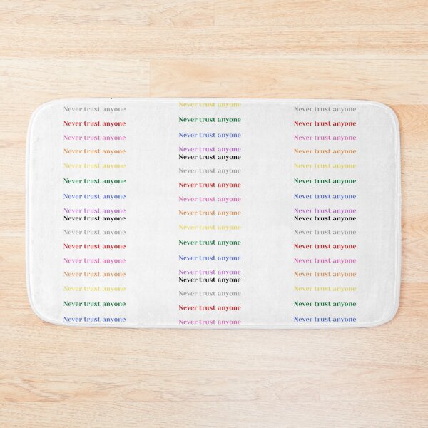 Item preview, Never trust anyone Rainbow Color Sticker Pack - Trust Issues designed and sold by CaitU.