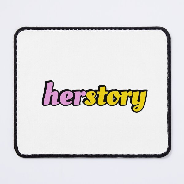 Item preview, Herstory yellow pink designed and sold by Inspirationmotivation.