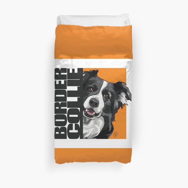 BORDER COLLIE Duvet Cover