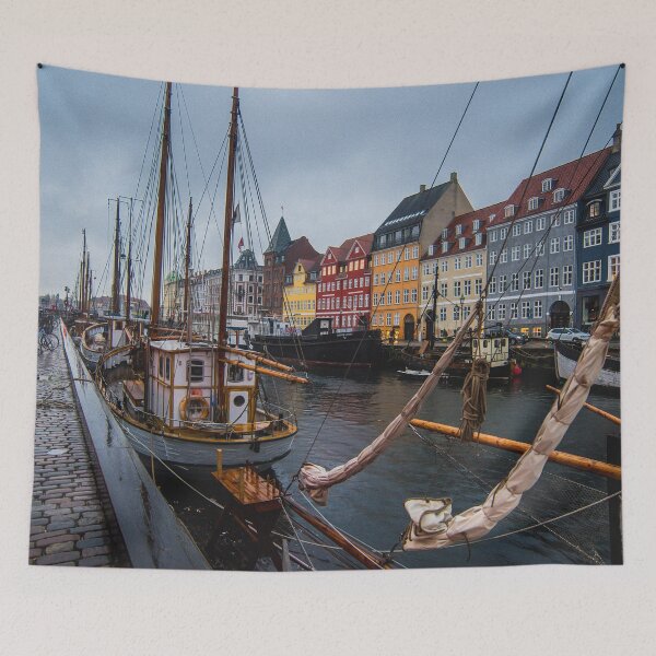 Item preview, Evening in Nyhavn designed and sold by OrionPhotograph.