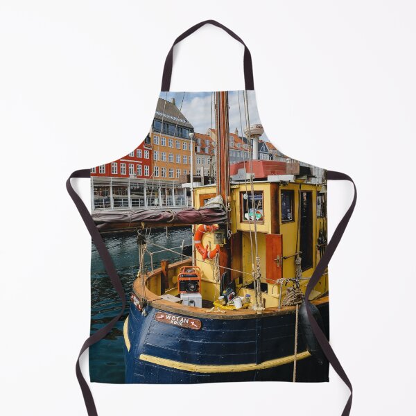 Item preview, Boat in Nyhavn designed and sold by OrionPhotograph.