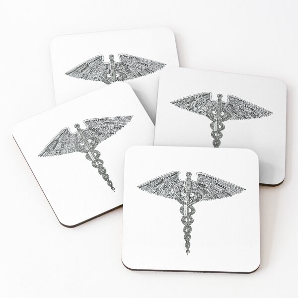 Item preview, The Caduceus designed and sold by Hei-thenewblack.