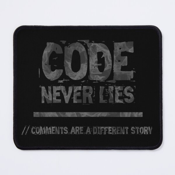 Item preview, Code Never Lies - Comments Are a Different Story designed and sold by FoxCodeCreation.