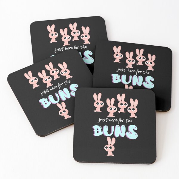 Item preview, I'm Just Here For The Buns - Rabbit t shirt designed and sold by Leslie Hasty.