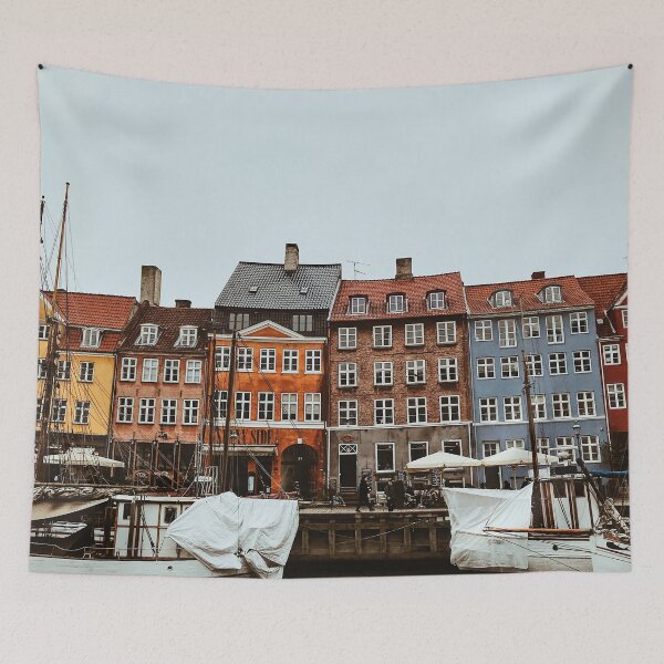 Item preview, Nyhavn old port designed and sold by OrionPhotograph.