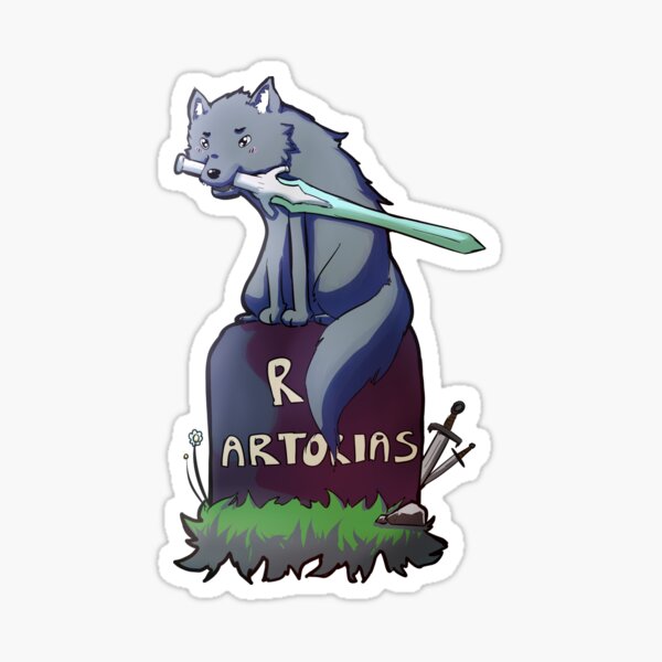 Vista previa del artículo con la obra « luto Artorias: c prepárate para llorar ...», diseñado y vendido por ansinoa.