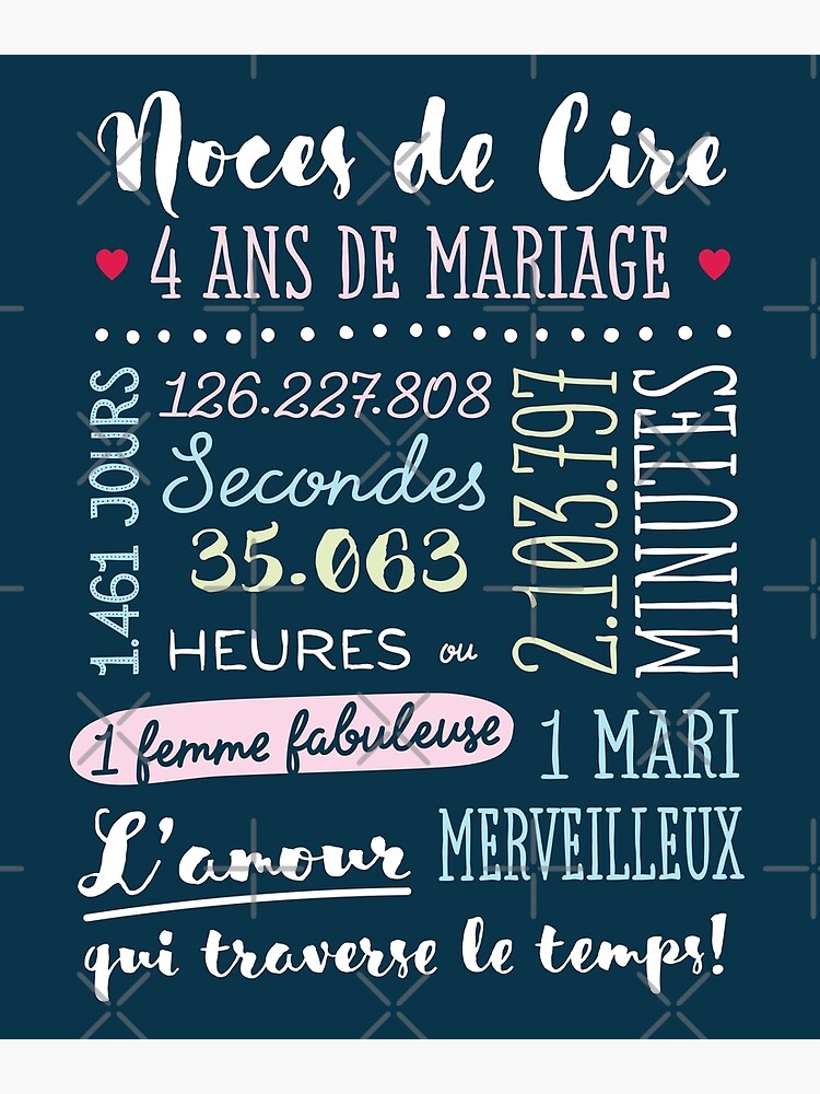Anniversaire De Mariage Carnet De Notes: Idée Cadeau 4 Ans De Mariage, Pour  Elle, Pour Lui, Original Et Pratique, Noce De Cire (Paperback)