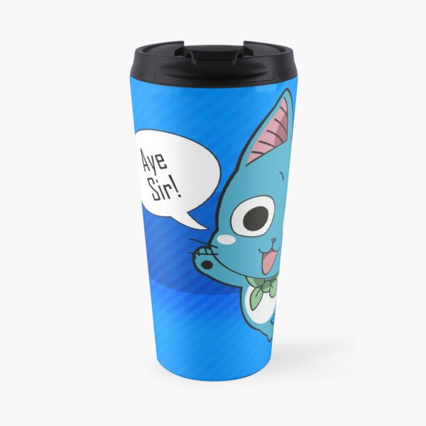 fairy tail - happy Travel Mug