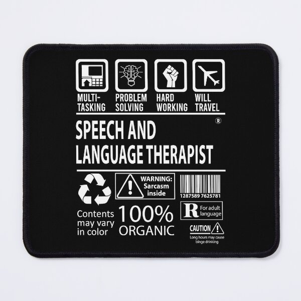 Item preview, Speech And Language Therapist T Shirt - MultiTasking Certified Job Gift Item Tee designed and sold by slinkardru.