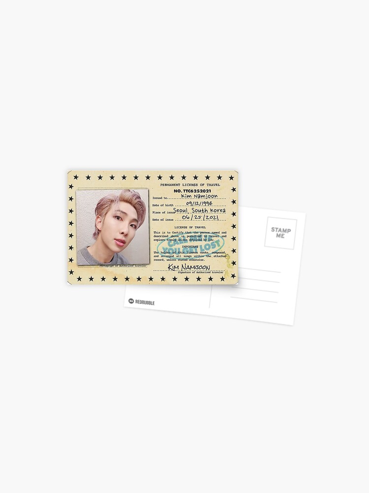 Bts Id Card