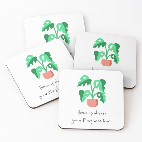 Item preview, Home is Where Your Monstera Deliciosa is. designed and sold by 2-Of-A-Kind.