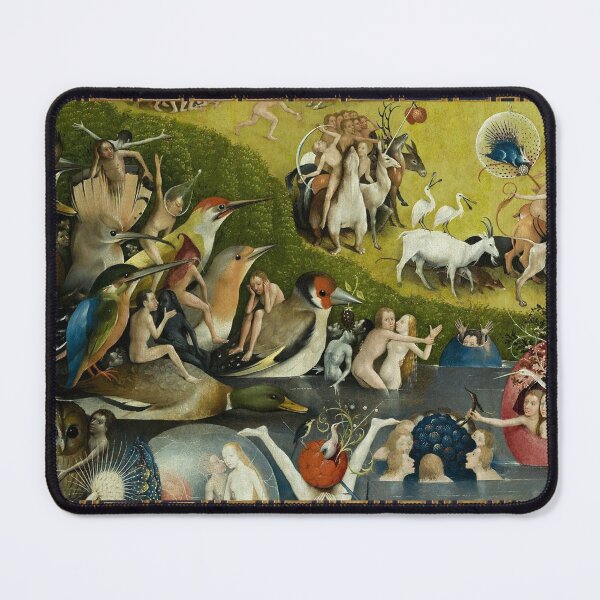 Item preview, Garden of Earthly Delights ,Paradise, Birds and Animals Detail by Hieronymus Bosch designed and sold by BulganLumini.