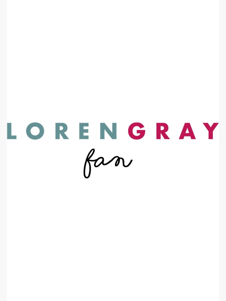 Loren Gray Tik Tok Fan Poster For Sale By Damianwilkaty Redbubble 7923