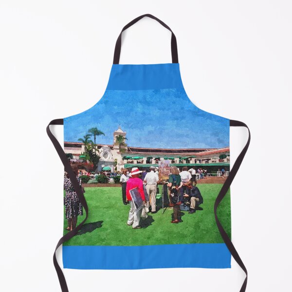 Item preview, DEL MAR PADDOCK ARTIST C2021 Steve Yellowbear Fine Art designed and sold by SteveYellowbear.