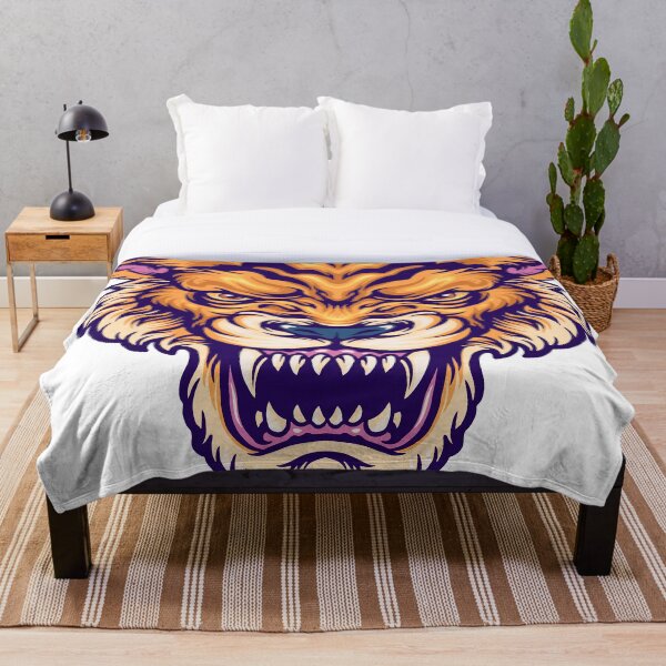 Item preview, Angry Tiger head illustration designed and sold by Podonok.