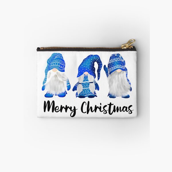 Item preview, Gnomes Christmas Blue designed and sold by Cedarrue.