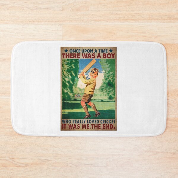 Item preview, Once Upon A Time There Was A Boy Who Really Loved Cricket. It Was Me. The End designed and sold by YimHrishi.