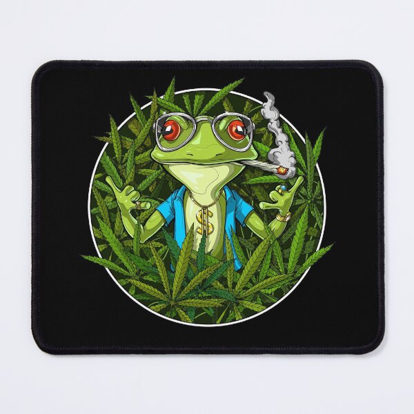 Item preview, Frog Smoking Weed designed and sold by underheaven.