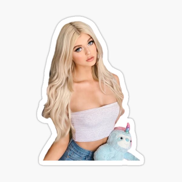 Loren Gray Tiktok Girl Sticker For Sale By Damianwilkaty Redbubble 3201