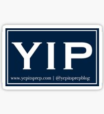 YIP Navy Sticker Sticker