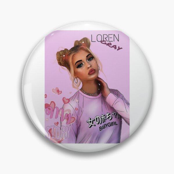 Item preview, Loren Gray Tiktok Idol The HypeHouse Fan Art designed and sold by DamianWilkaty.