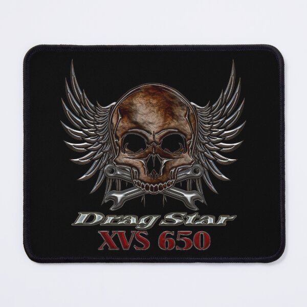 Item preview, Drag Star XVS 650 skull designed and sold by KlaraBubble.