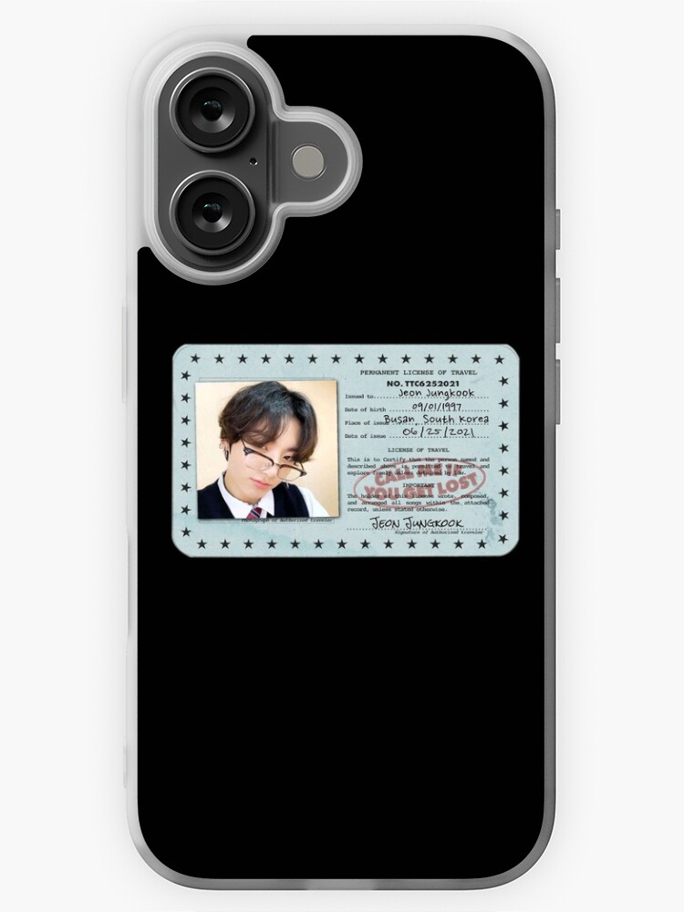 bts jungkook id card 