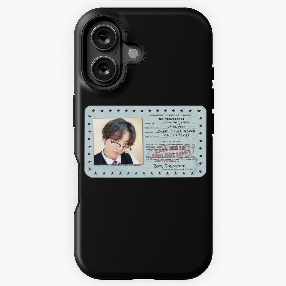 bts jungkook id card 