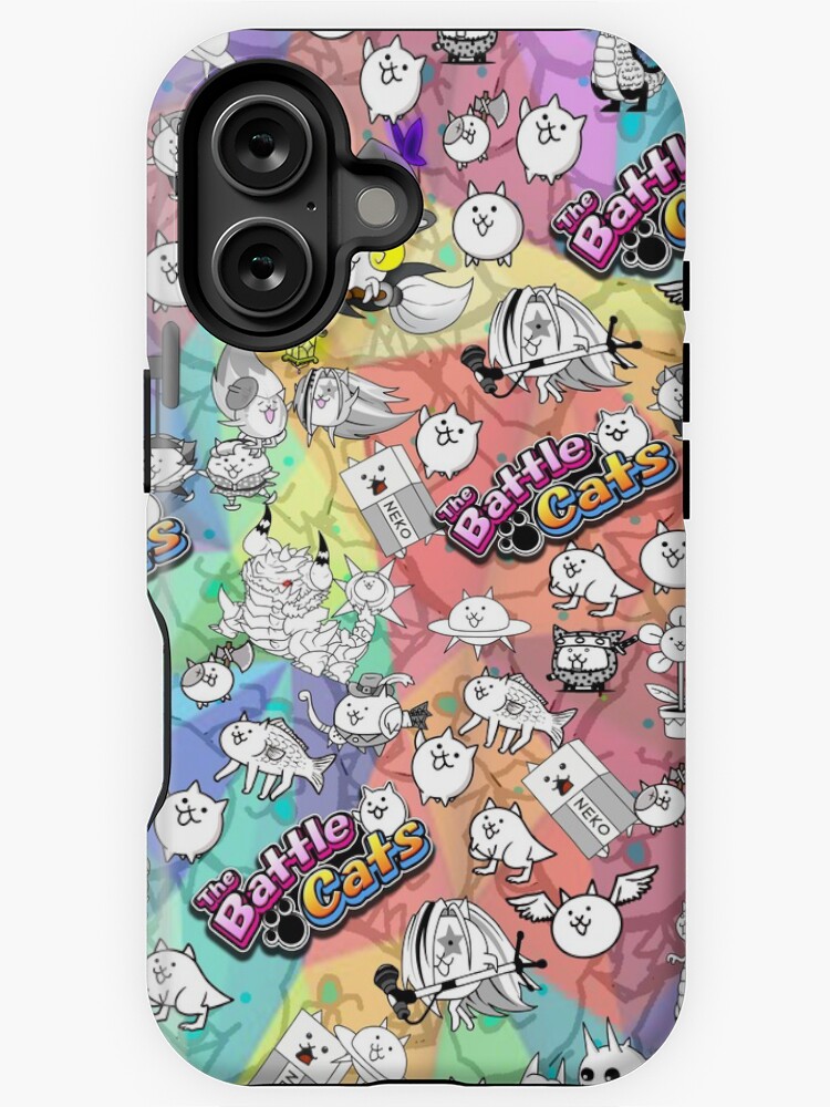 Imagen 1 de 4, Funda de iPhone con la obra Gatos de batalla, diseñada y vendida por PixelRune.