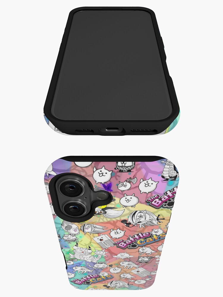 Imagen 3 de 4, Funda de iPhone con la obra Gatos de batalla, diseñada y vendida por PixelRune.