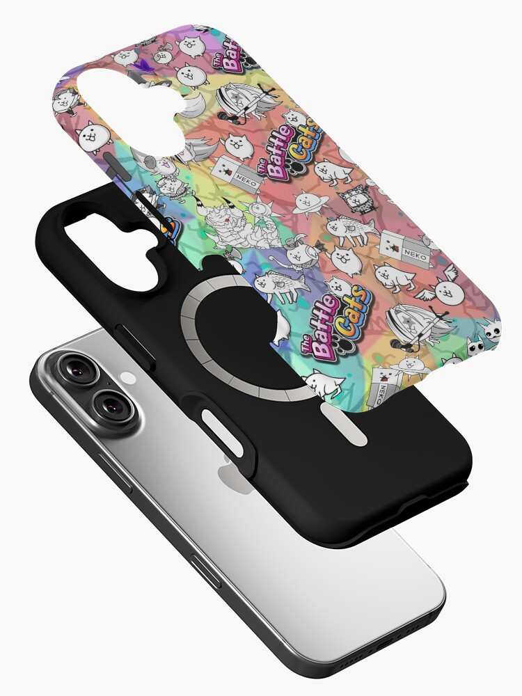Imagen 2 de 4, Funda de iPhone con la obra Gatos de batalla, diseñada y vendida por PixelRune.