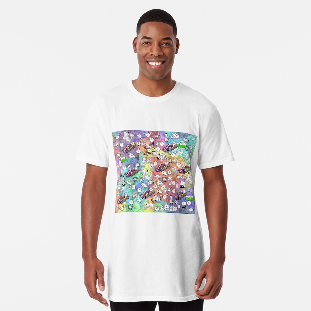 Vista previa del artículo con la obra «Camiseta larga», diseñado y vendido por PixelRune.
