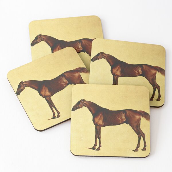 Item preview, Vintage horse painting by George Stubbs designed and sold by Vintage Designs +.