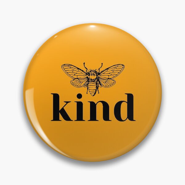 Item preview, bee kind, positive quote designed and sold by art-and-sticker.