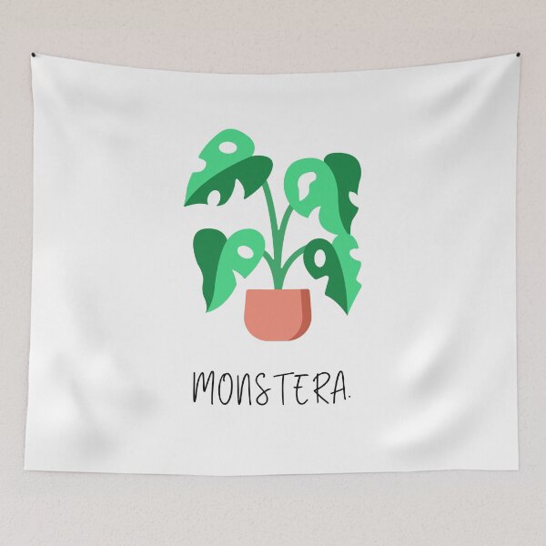 Item preview, Home is Where Your Monstera Deliciosa is. designed and sold by 2-Of-A-Kind.