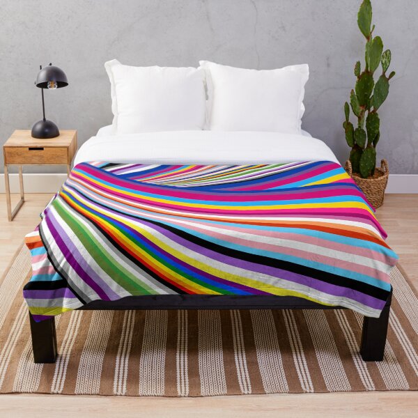 Pride flags Throw Blanket