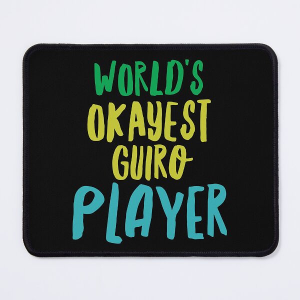Item preview, World's Okayest Guiro Player designed and sold by ojdart.