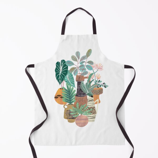 Item preview, Greenery in vintage vessels designed and sold by taika tori.