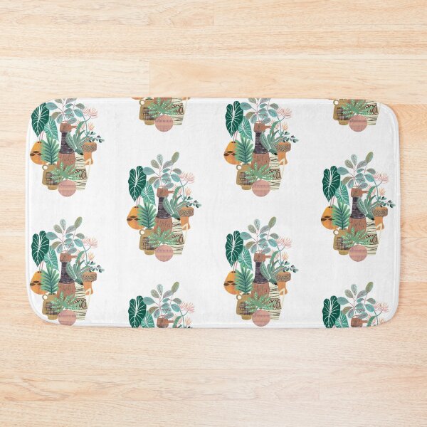 Item preview, Greenery in vintage vessels designed and sold by taika tori.