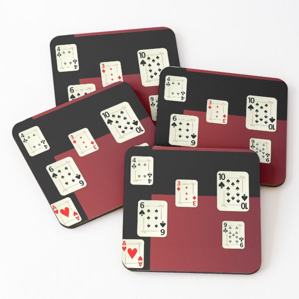 Item preview, Black and red cards designed and sold by NoahDea.