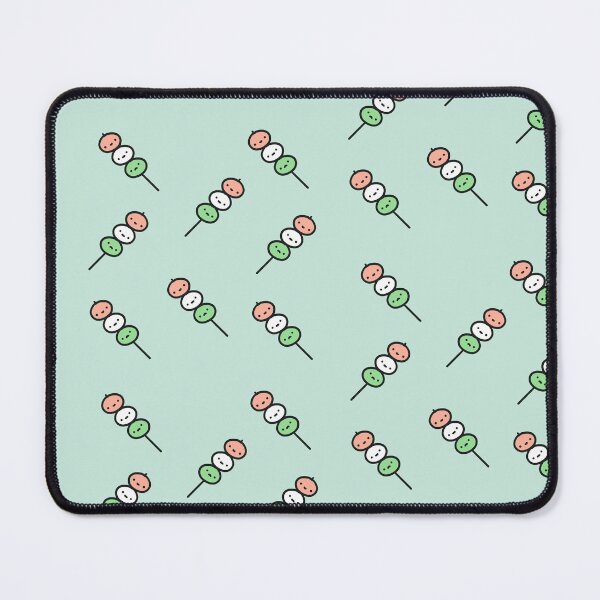Item preview, kawaii pastel blue dango design designed and sold by moonbean-art.