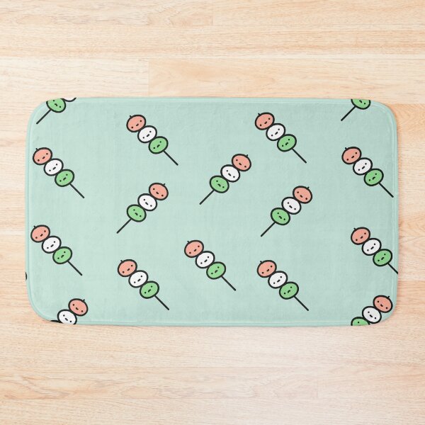 Item preview, kawaii pastel blue dango design designed and sold by moonbean-art.