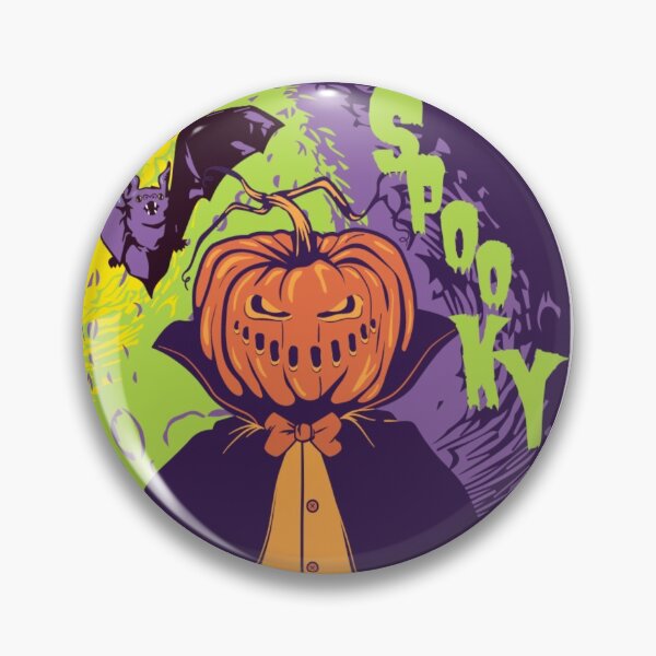Item preview, Spooky Pumpkin head Halloween design designed and sold by Simi2020.
