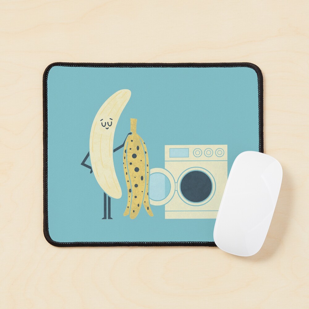 Banana Laundry Mouse Pad