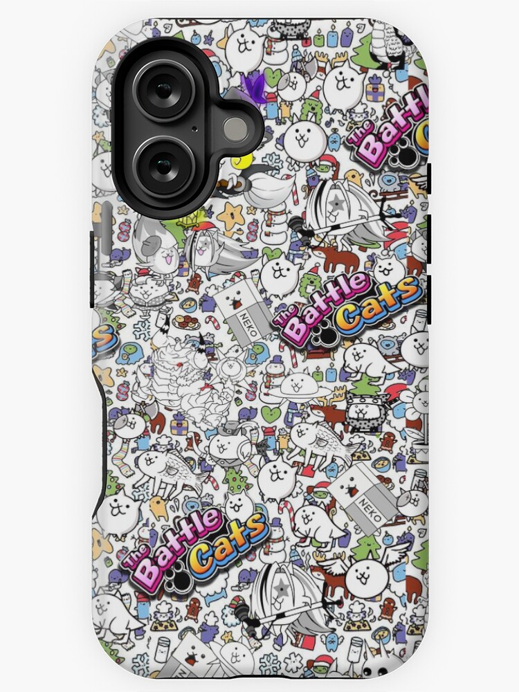Imagen 1 de 4, Funda de iPhone con la obra Gatos de batalla, diseñada y vendida por PixelRune.