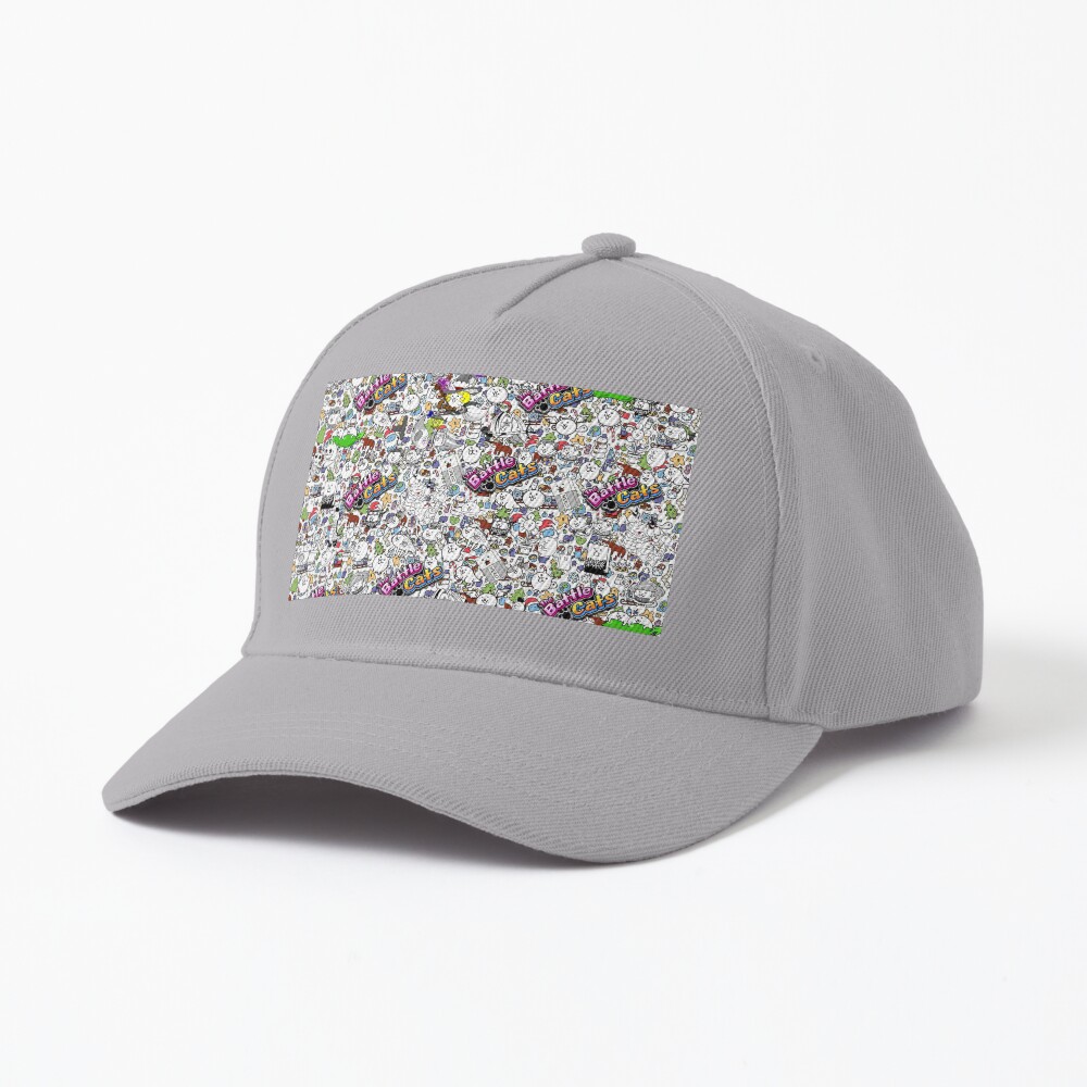 Vista previa del artículo con la obra «Gorra de béisbol», diseñado y vendido por PixelRune.