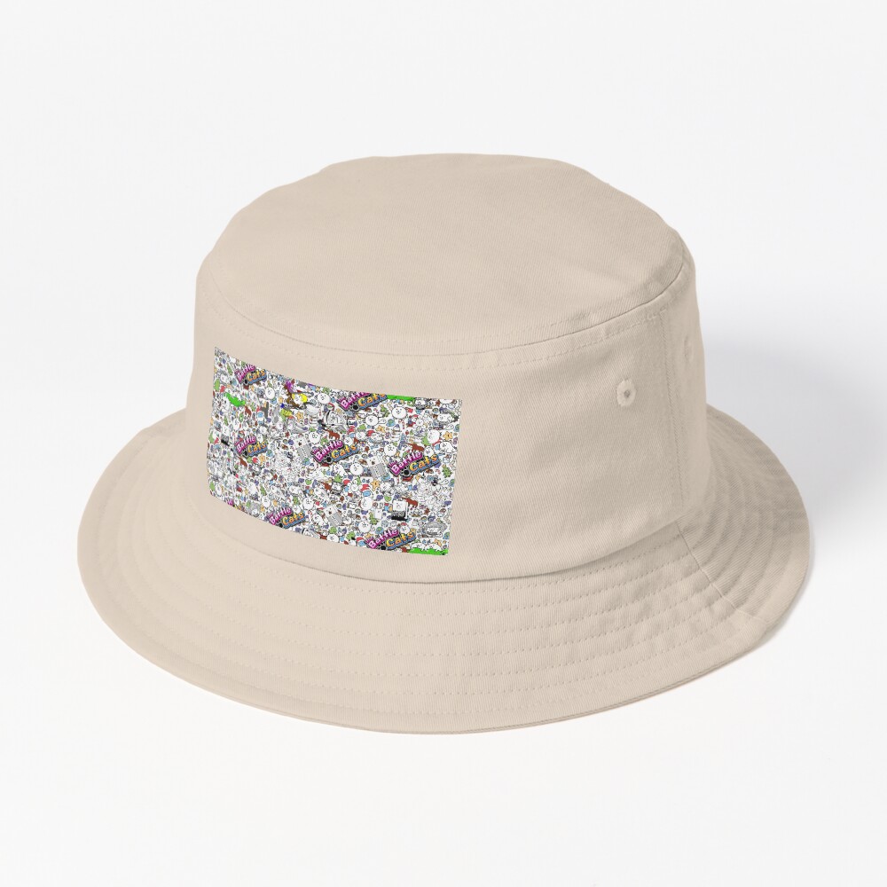Vista previa del artículo con la obra «Gorro de pescador», diseñado y vendido por PixelRune.